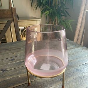 Pier 1 vase with stand